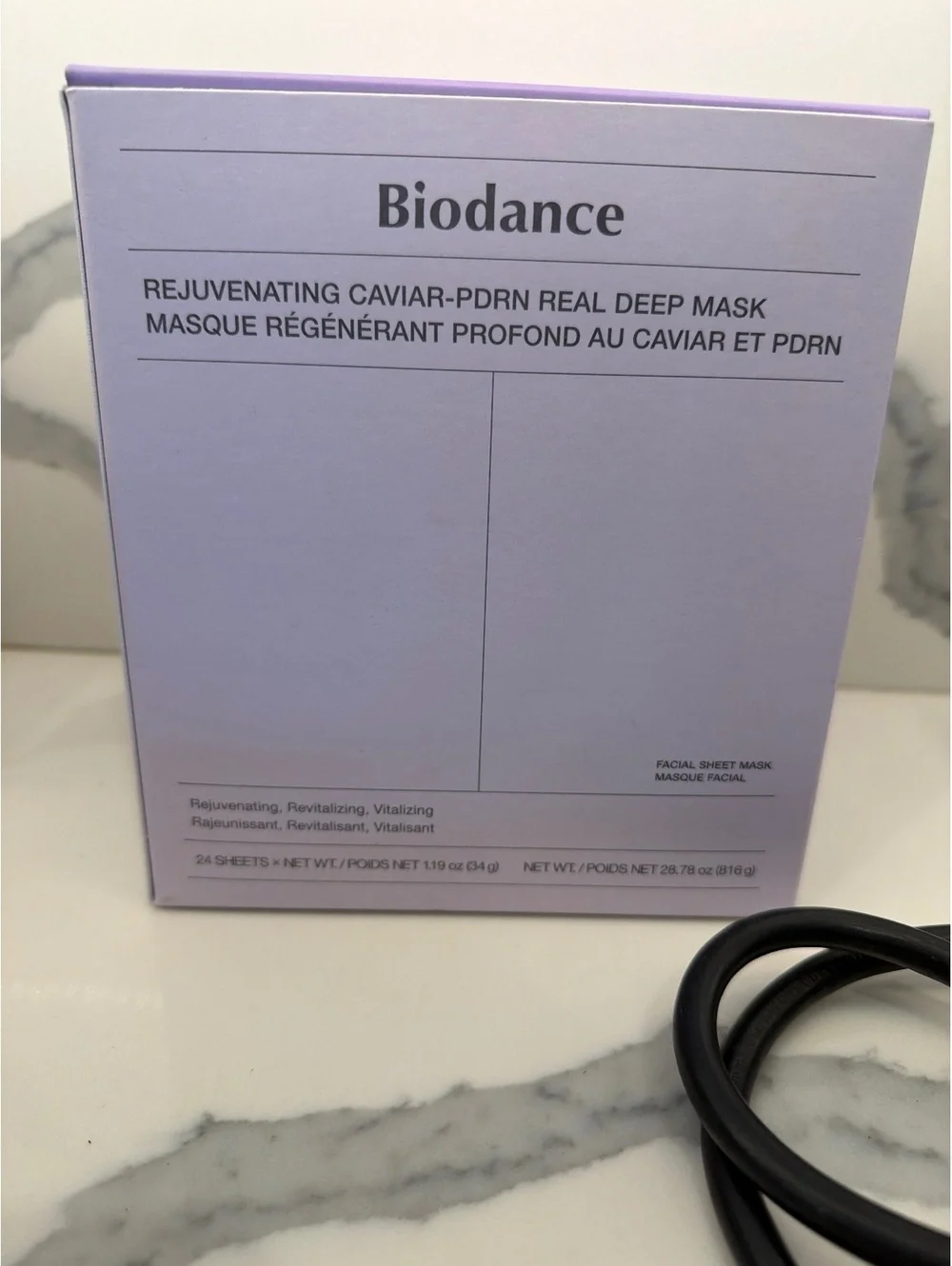 Biodance rejuvenating caviar PDRN REAL DEEP MASK (20) sheets